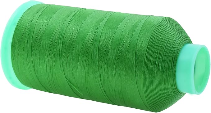 Mandala Crafts Bonded Nylon Thread Green Heavy Duty Sewing Threads - Image 2