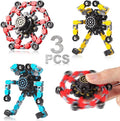 Transformable Fidget Spinners 3 Pcs by GokeeyJewelry