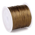 328FT Jewelry Wire 26 Gauge Tarnish-Resistant Copper Beading Wires Roll Bulk by Cadikez