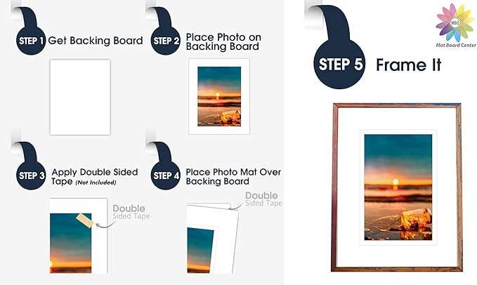 Mat Board Center, 16x20 for 11x14 Photo Picture Double Mats - Image 5