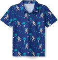 Tipsy Elves Kids and Toddlers Golf Shirts - Athletic Comfort Fit with Quick Dry Material
