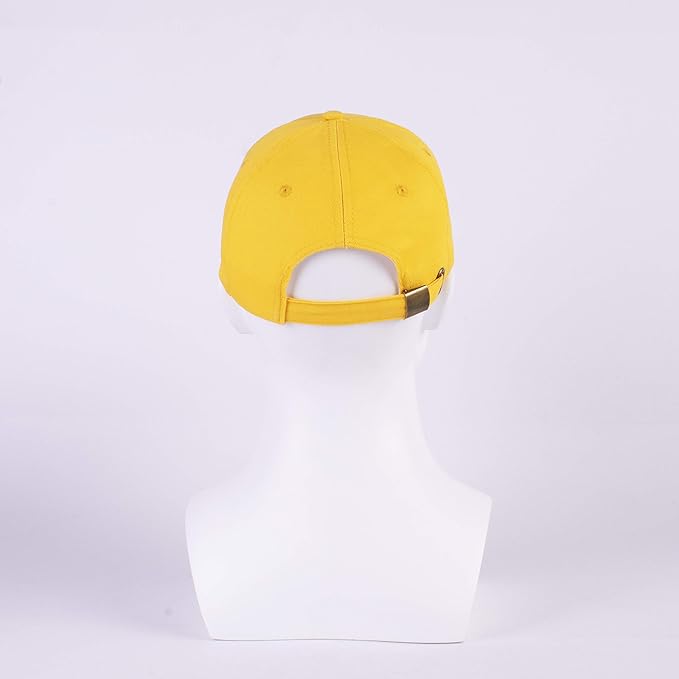 LANGZHEN Unisex Baseball Cap 100% Cotton Fits Men Women Washed Denim Adjustable Dad Hat