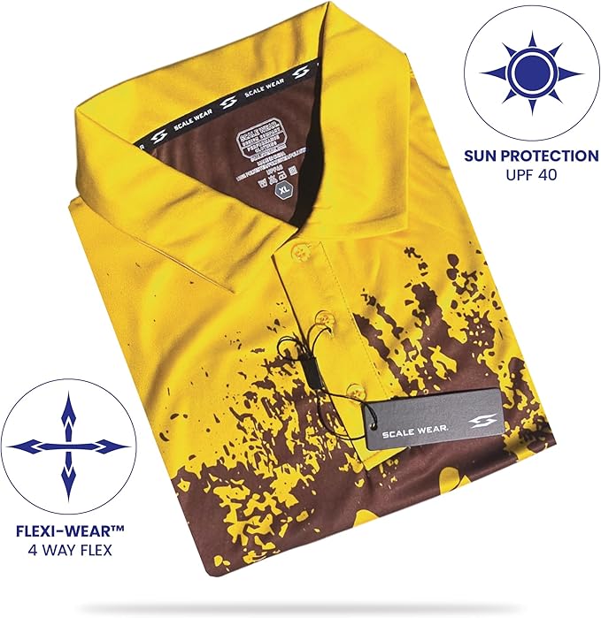 Funny Parody Golf Polo Shirt – Fun Movie Performance Quick Dry UPF Sun Protection Moisture Wicking Casual Wear Shocker Golf