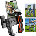 Magnetic Golf Cart Phone Holder Mount- Holds Up to 6 LBS, 3s Phone Clip Install,Phone Caddy for iPhone Galaxy Fits EZGO Club Car Yamaha Icon,Golf Cart Accessories Essentials Gift