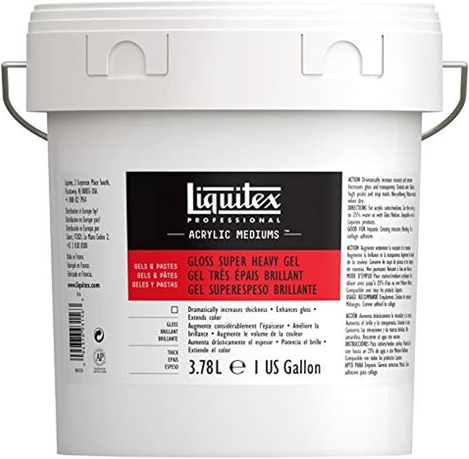 Liquitex Professional Gloss Super Heavy Gel Medium by Liquitex