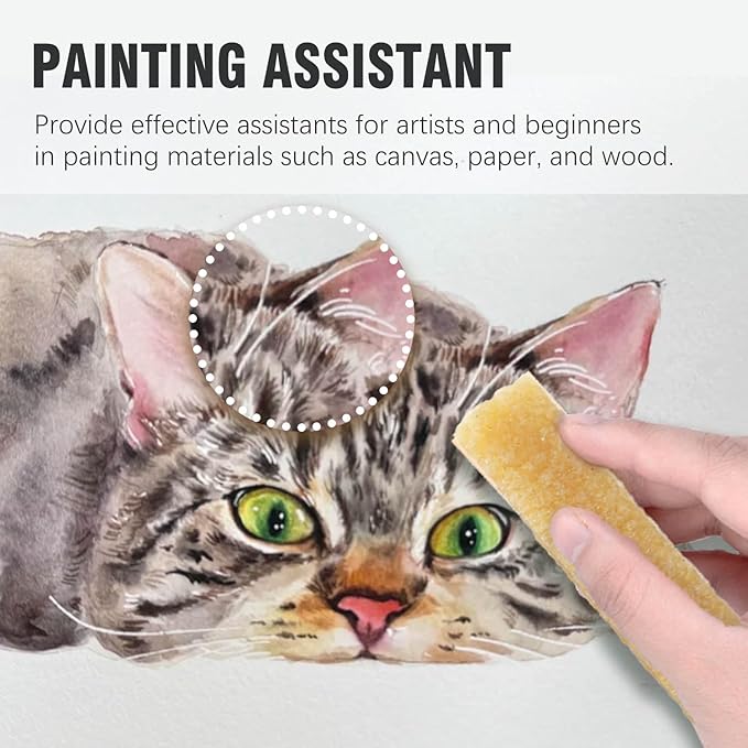 Blue Watercolor Masking Fluid - Image 4