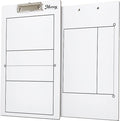 Murray Sporting Goods Dry Erase Coaches Clipboard | Double-Sided Dry Erase White Board