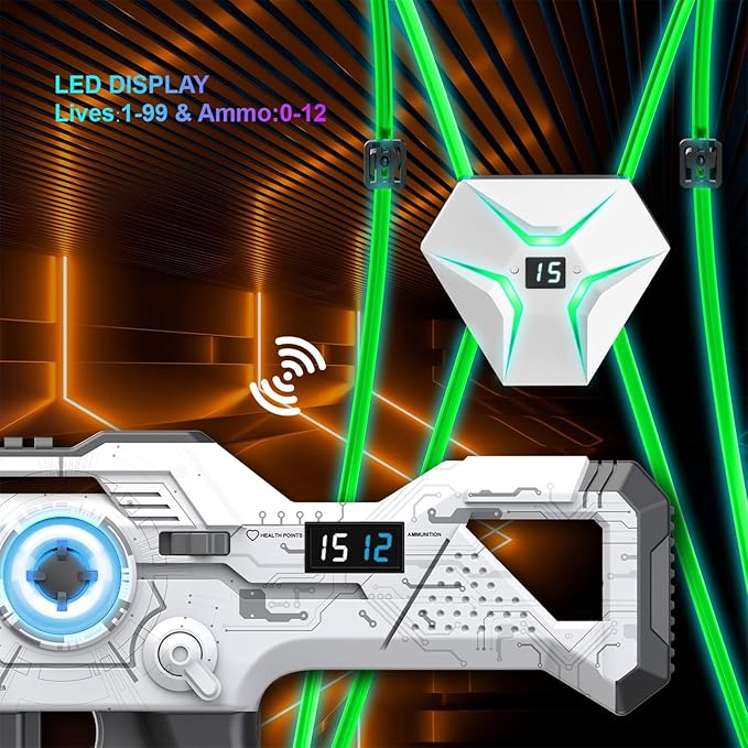 Laser Tag Rechargeable, Lazer Tag Game Set of 2 - Image 5