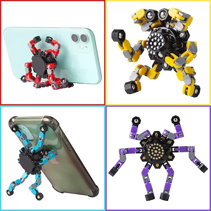 Transformable Fidget Spinners 32 Pcs - Image 3