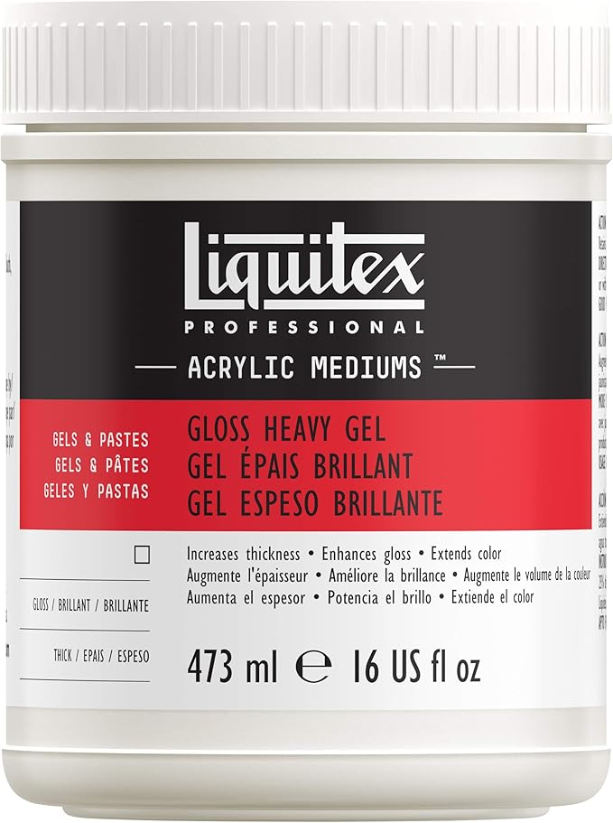 Liquitex Professional Gloss Heavy Gel Medium by Liquitex