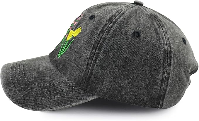 Gardening Hat for Women, Funny Adjustable Cotton Flower Plant Baseball Cap