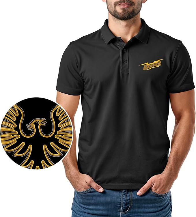 Funny Parody Golf Polo Shirt – Fun Movie Performance Quick Dry UPF Sun Protection Moisture Wicking Casual Wear Shocker Golf