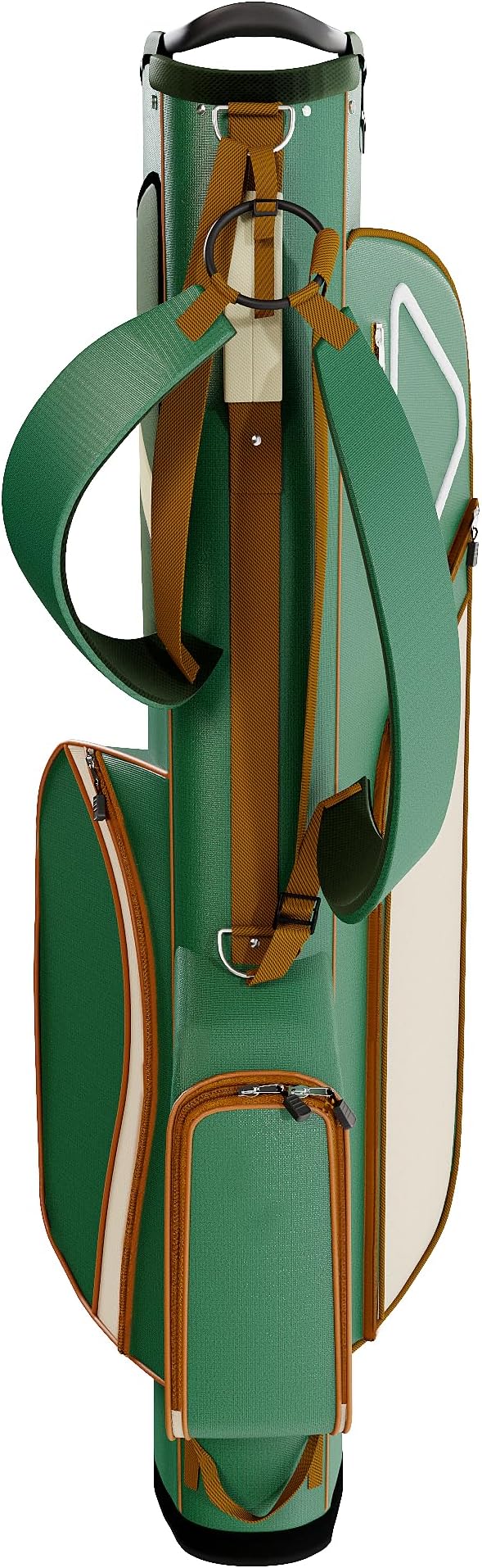 Ultra-Lite Golf Stand Bag - 3 Lbs, 4 Way Divider Portable Golf Club Carry Bag, Water-Repellent Golf Travel Case with Rain Hood, Golf Gifts for Men and Women