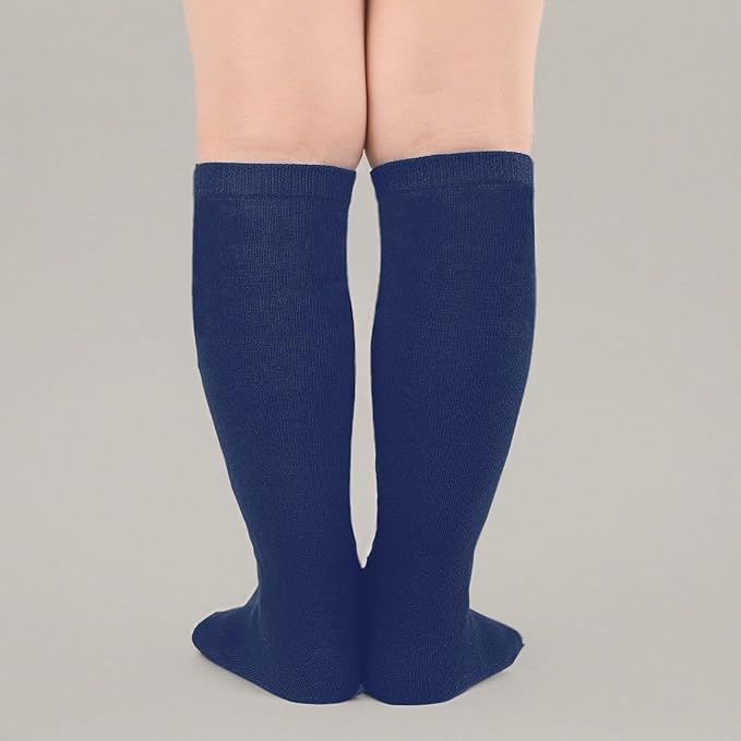 American Trends Kids Toddler Soccer Socks Youth Baseball Softball Football Socks Knee High Accessories for Girls
