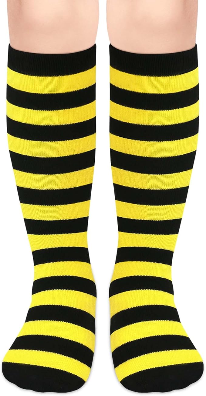 Olreco 1 Pack Toddler Kids Youth Soccer Socks Girls Boys Baseball Socks Youth Knee High Softball Football Accessories Cotton