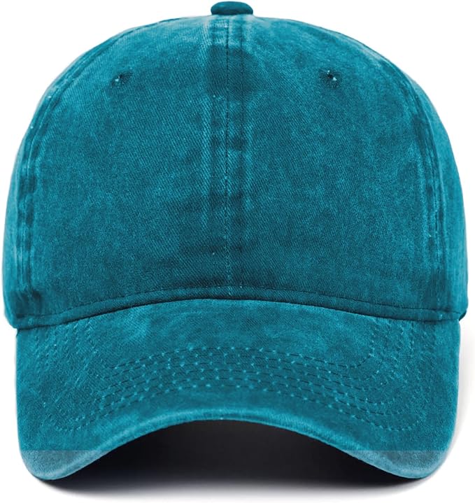 Edoneery Men Women Baseball Cap-Low Profile Adjustable Washed Cotton Golf Dad Hat