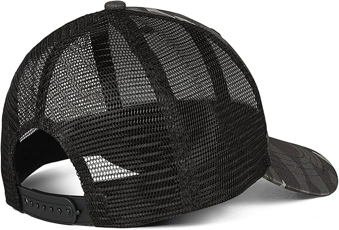 Fishing Hat Fishing Gifts for Men Bass Fish Flag Gear Accessories Stuff Trucker Hat Snapback Baseball Cap