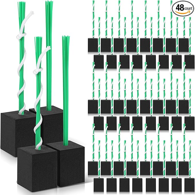 Shappy 48 Pcs Base Plugs Baseball Base Anchors with Tassel Heavy Duty Rubber Plug Dig Tools for Baseball Field Softball Drill