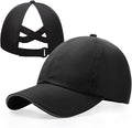 Girls Criss Cross Ponytail Hat Mesh Baseball Cap Kids Quick Dry Ponycap Hats Outdoor Summer Sports Hat Age 7-12