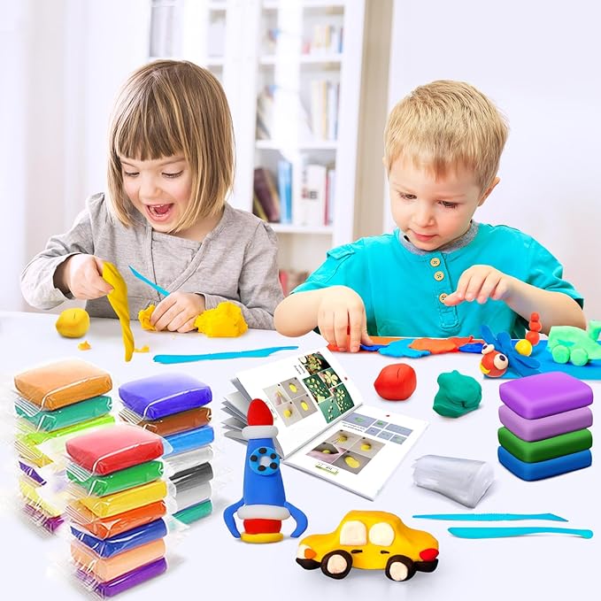 ESSENSON Air Dry Clay 100 Colors, Modeling Clay - Image 5