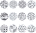 FREEBLOSS 12Pcs Sashiko Stencils Sashiko PET Template Drawing Line Template by FreeandCreativeCraftsArt