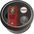 Team Golf NFL Gift Set Switchblade Divot Tool, Cap Clip, & 2 Double-Sided Enamel Ball Markers, Patented Design, Less Damage to Greens, Switchblade Mechanism