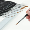 Kolinsky Sable Watercolor Brushes, Nail Art & Models by FUUMUUI