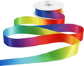 MEEDEE Satin Rainbow Ribbon 1 Inch by MEEDEE