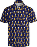 Mens Golf Shirts Golf Polo Shirts for Men Short Sleeve Polo Shirts Golf Gifts