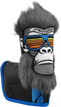 Craftsman Golf Gorilla with Suits Want to Take a Vacation 460CC Driver Headcover Fairway Wood Hybrid Blade Mallet Putter Cover Gift for Men