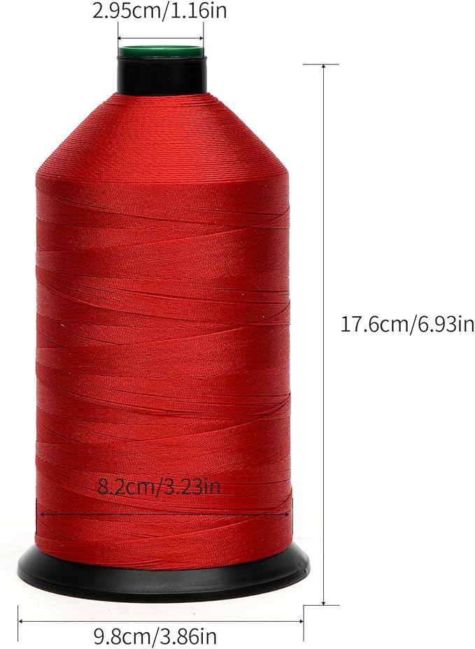 Extra Strong Bonded Nylon Thread #69 Tex70 – 16 OZ, Versatile Stitching Solution - Image 2