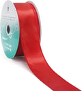 CT CRAFT LLC Satin Wired Ribbon 1.5 Inch x 20 Yards Red by CTCRAFTLLC