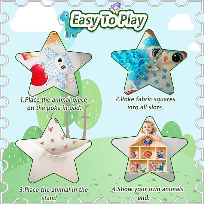 mom&myaboys Poke A Dot Art Kit - Image 4