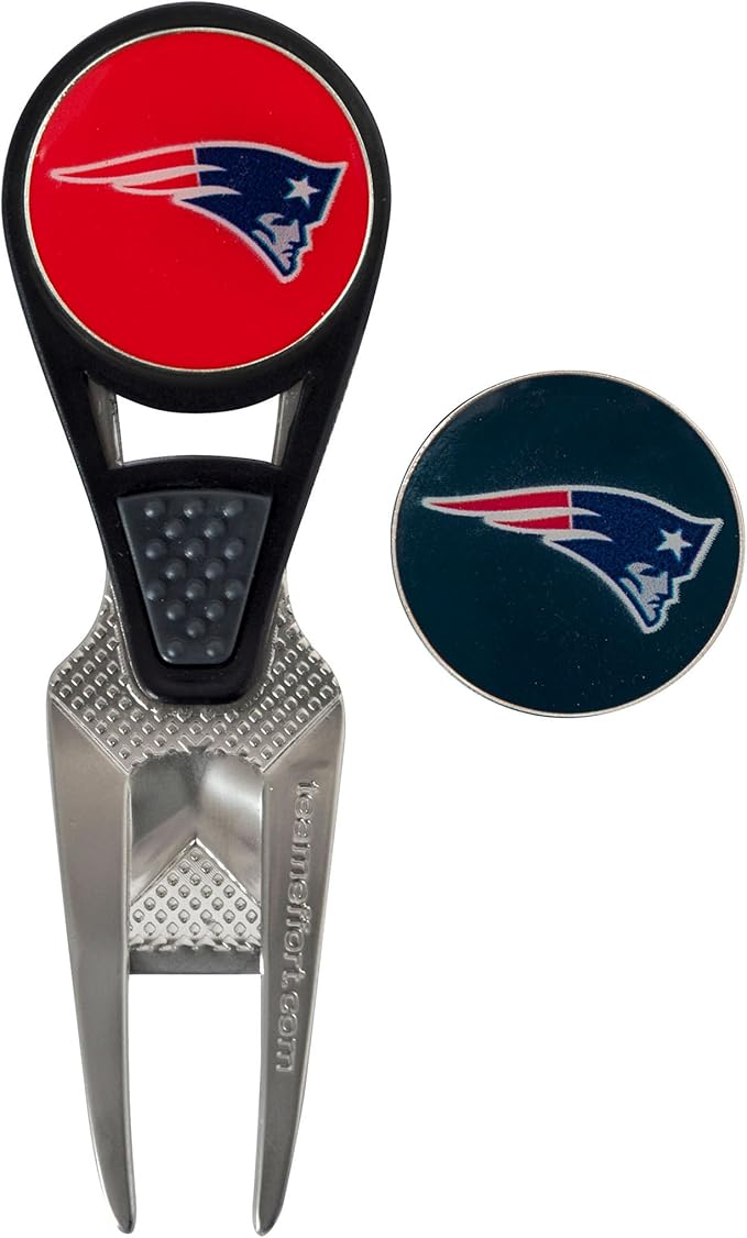NFL CVX Ball Mark Repair Tool & 2 Ball Markers
