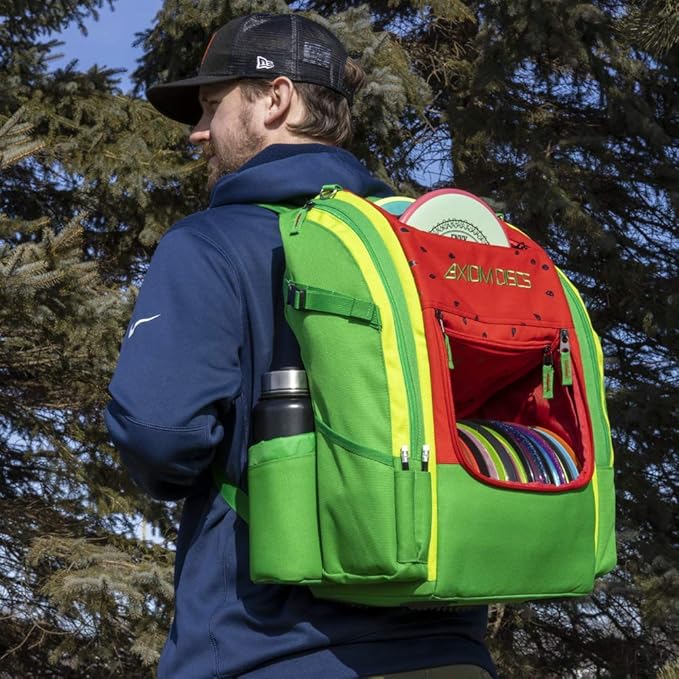 Axiom Discs Voyager Lite Backpack Disc Golf Bag (Choose Your Favorite Color)