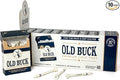 Old Buck 2 3/4" Bamboo Golf Tees, Premium Wooden Driver Tees in Cigarette-Style Carton — 18 Tees — Novelty Golf Gift for Men, Dad & Groomsmen