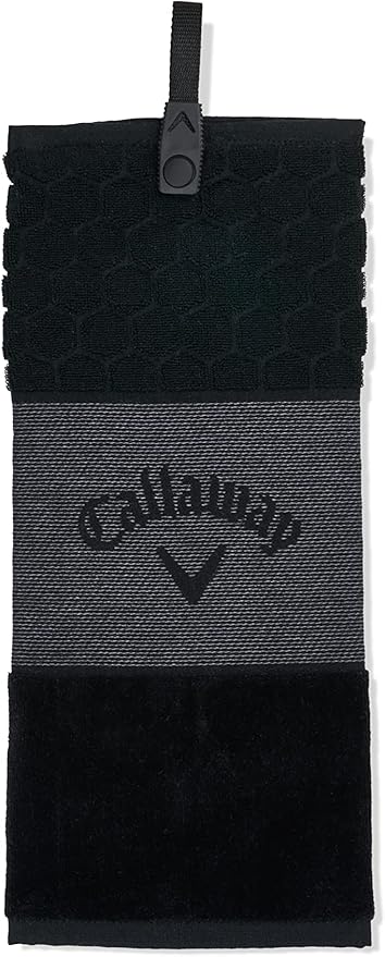 Callaway TW CG Trifold Towel BLK 23