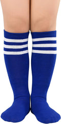 American Trends Kids Toddler Soccer Socks Youth Baseball Softball Football Socks Knee High Accessories for Girls