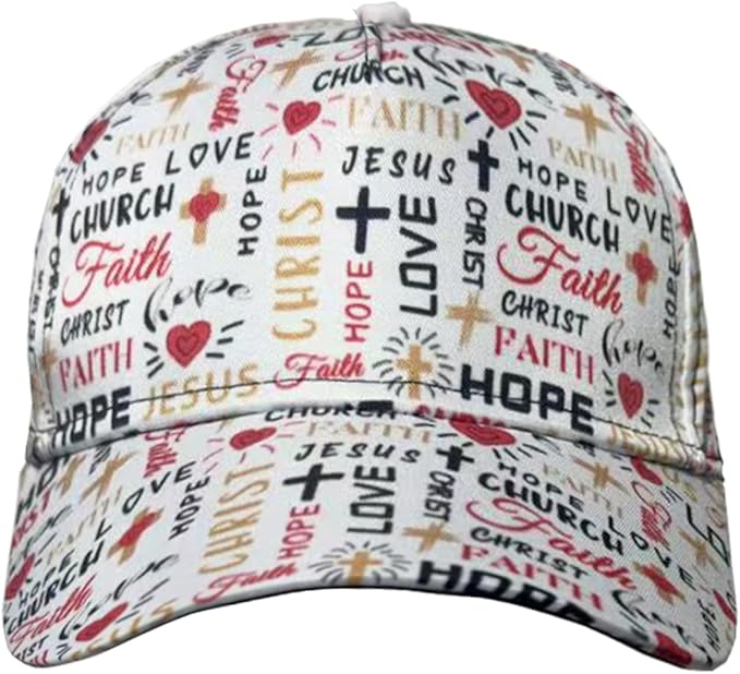 Jesus Baseball Cap Christian Trucker Hat Easter Hats Religion Snapback Cap Adjustable for Women Men
