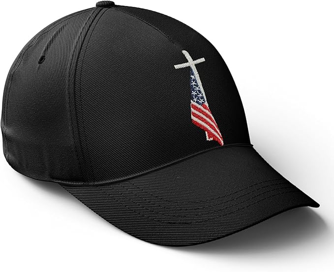 American Flag Trucker Hat for Men Women, Adjustable Snapback Baseball Cap USA Pride Hat Veteran Gifts