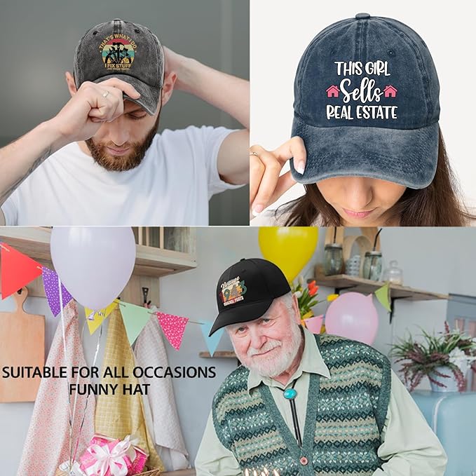 Women Style Baseball Cap, Vintage Adjustable Cotton Cap for Women Mama Grandma, Birthday Gifts for Mother Stepmother