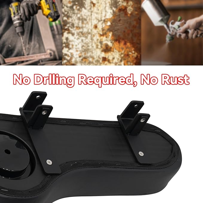 Golf Cart Armrest with Cup Holder for Rear Seat kit