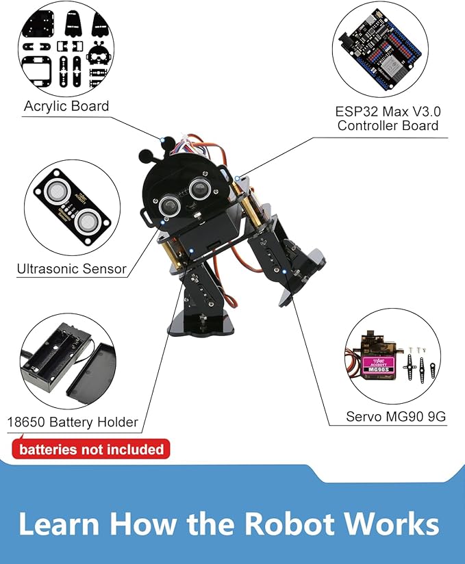 Biped Robot Kit STEM Toys Science Kit - Image 9