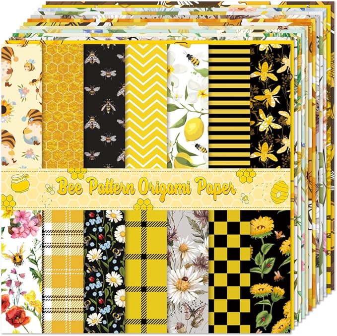 Square Origami Paper 6x6 Double Sided 50 Sheets 50 Colors 70GSM Origami Kit - Image 7