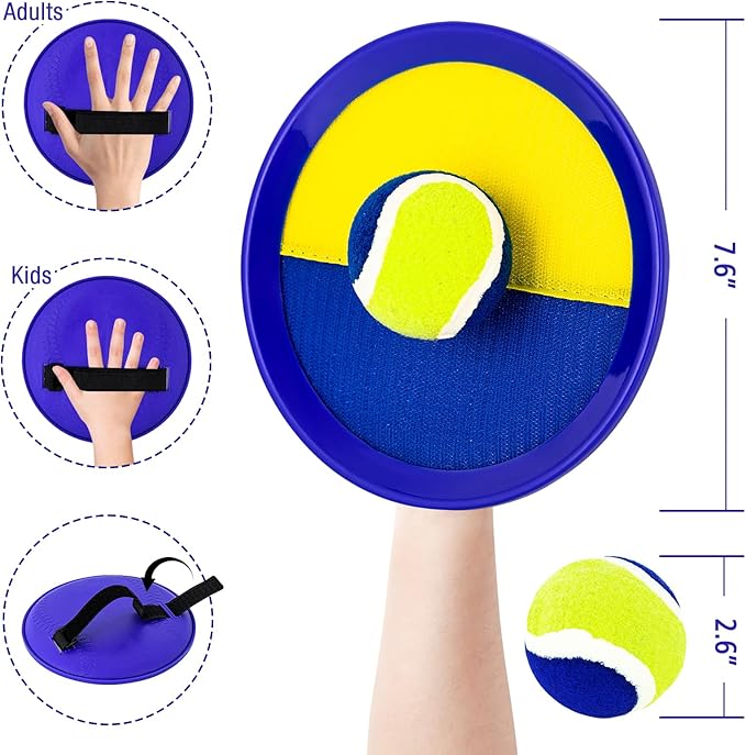 Ayeboovi Toss and Catch Ball Set Beach Pool Outdoor Toys - Image 6