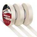 RED WOLF 3 Pack Masking Tape 0.7" x 60 Yards, General Purpose by REDWOLF