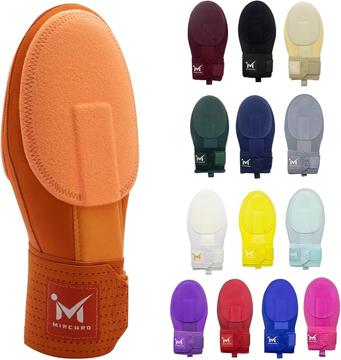 Baseball Sliding Mitt, Youth Ages 6-12 & Teens Adults 12+, Sliding Glove Hand Guard for Baserunning, Hard Shell Ambidextrous Left/Right, Baseball/Softball Compatible, Drip Style
