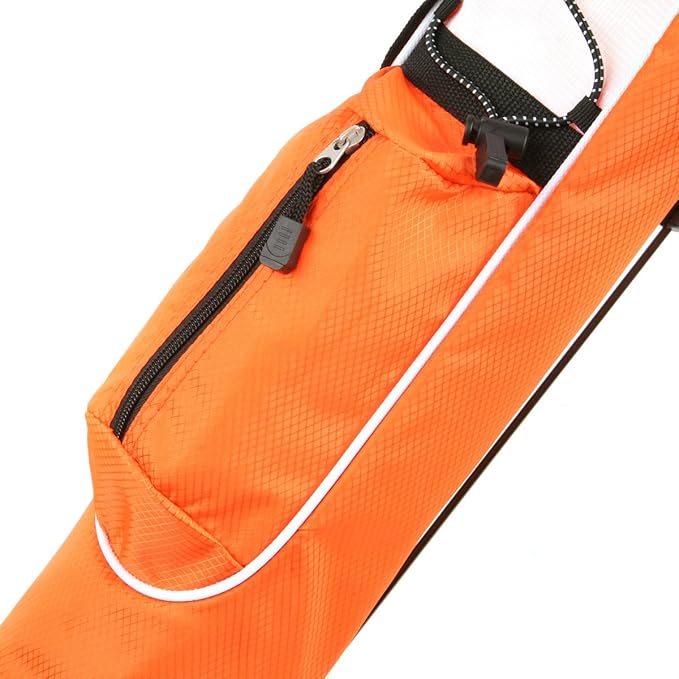 Orlimar Pitch ’n Putt Lightweight Sunday Golf Bag with Stand, Ultra-Light Carry Design, Two-Way Divider Top, Shoulder Strap, Compact Carry Golf Bag for Men & Women