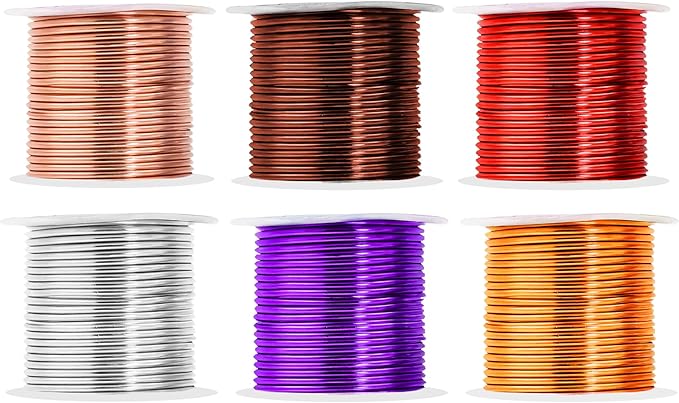 Mandala Crafts 13 Gauge Anodized Aluminum Craft Wire by MandalaCrafts