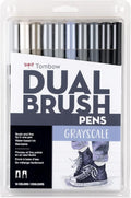 Tombow 56171 Dual Brush Pen Art Markers, Brush and Fine Tip Markers by Tombow